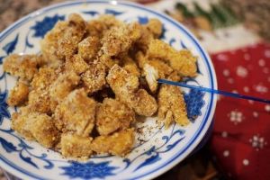 玻璃酥雞菜 玻璃酥雞菜