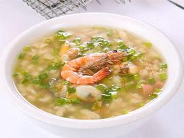 鮮蝦疙瘩湯 鮮蝦疙瘩湯