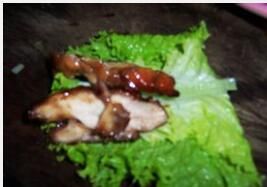 照燒雞腿生菜卷 照燒雞腿生菜卷