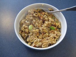 蘑菇雞肉炒飯 蘑菇雞肉炒飯