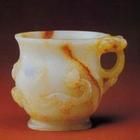 玉螭紋單柄匜 玉螭紋單柄匜