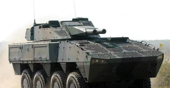 芬蘭帕特利亞 AMOS 120mm雙管先進迫擊炮系統