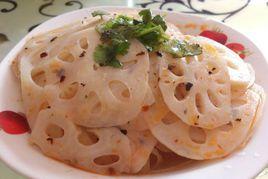 涼拌糖醋藕 涼拌糖醋藕