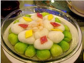 魚丸扒菜膽 魚丸扒菜膽