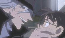 琴酒與柯南（柯南夢到的場景）