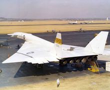 美國XB-70高空高速戰略轟炸機