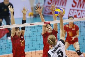 中國隊VS紐西蘭隊