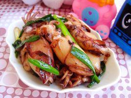 油爆魷筒 油爆魷筒