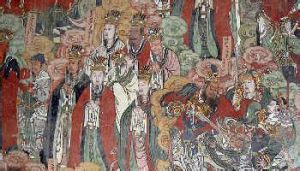 北齊庫狄回洛墓壁畫 北齊庫狄回洛墓壁畫