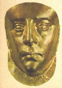 高加索人種的斯泰基人的黃金面具