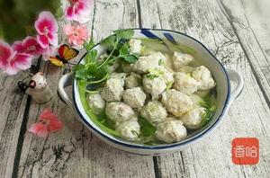 豬肉汆丸子 豬肉汆丸子