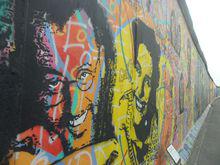 柏林圍牆的塗鴉