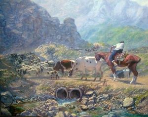 阿卜達洛夫 吉爾紹特（ABDALOV DILSHOD）油畫