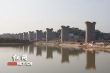 楊梅特大橋全部墩身澆築完成