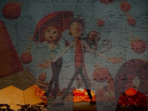 食物從天而降拼圖版