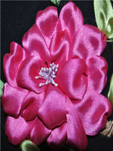 絲帶繡針法 絲帶繡針法