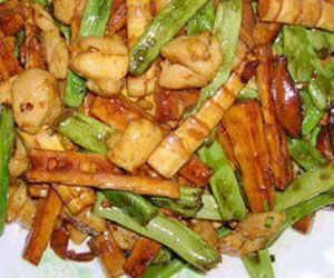 筍子炒雞丁 筍子炒雞丁