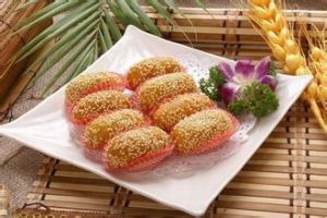 蜜汁地瓜丸子 蜜汁地瓜丸子