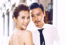 張晉與妻子蔡少芬