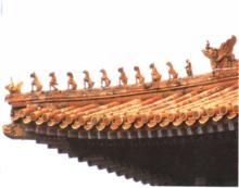 仙人[古代建築檐角上最外面的小像]