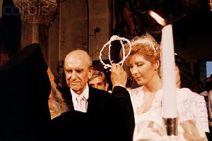 帕潘德里歐和第三任妻子咪咪的婚禮