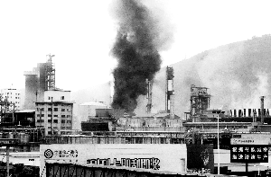 （圖）雲天化車間爆炸致停工