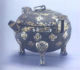 戰國錯金銀銅鼎