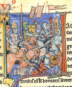 十字軍出城擊敗卡布卡的軍隊