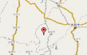 （圖）鄭家鎮在山東省內位置