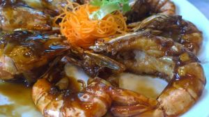 美極乾煎大花蝦 美極乾煎大花蝦