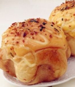 芝士花形麵包 芝士花形麵包