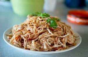 金針溜雞絲 金針溜雞絲