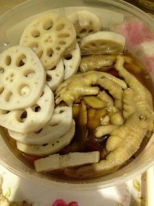 香糟雞爪藕片 香糟雞爪藕片