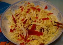拌捲心菜絲 拌捲心菜絲