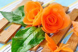 胡蘿蔔玫瑰花 胡蘿蔔玫瑰花