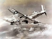 生產型P-75A戰鬥機試飛