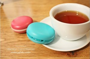 馬卡龍移動電源暖手寶