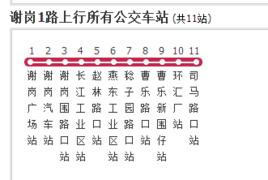 謝崗公交1路 謝崗公交1路