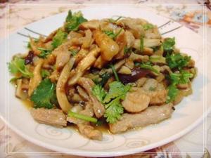 香菇滑肉 香菇滑肉