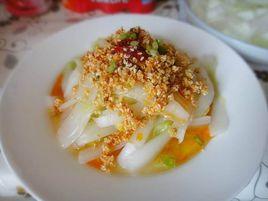 金蒜白菜 金蒜白菜