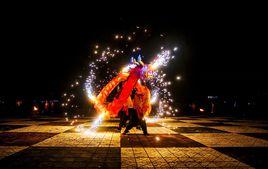 火龍鋼花 火龍鋼花