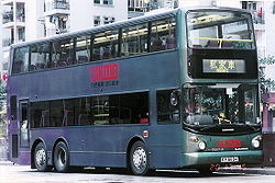 （圖）九巴的丹尼士三叉戟10.6米歐盟三型巴士。