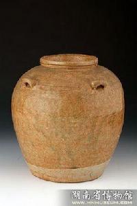 東漢青瓷四系罐