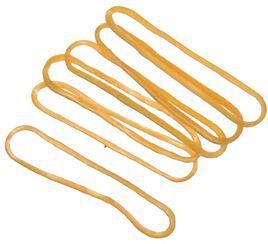 橡皮筋[用橡膠與乳膠作成的短圈]