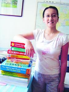 歐陽雪穎挑戰托福,SAT