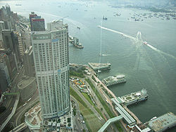 （圖）香港中環渡輪碼頭