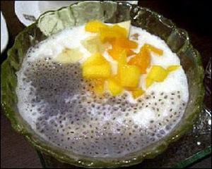 椰汁芒果黑糯米 椰汁芒果黑糯米