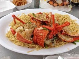 香炒帝王蟹腳 香炒帝王蟹腳