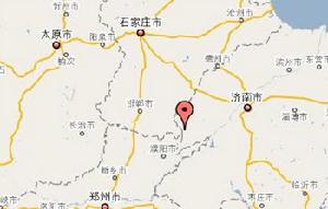 （圖）妹冢鎮在山東省內位置