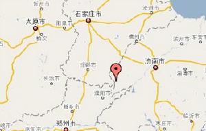 （圖）妹冢鎮在山東省內位置